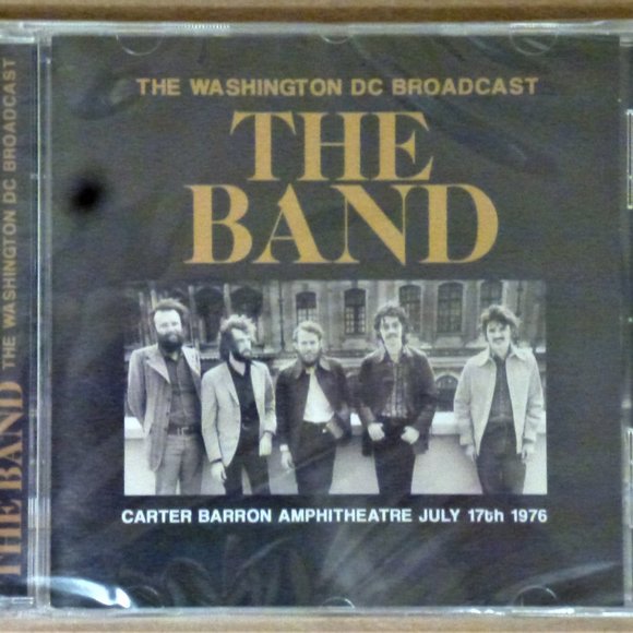 The Band Live In Washington D.C. CD ~ Carter Barron Amphitheatre 1976 ~ Sealed! - Picture 2 of 2